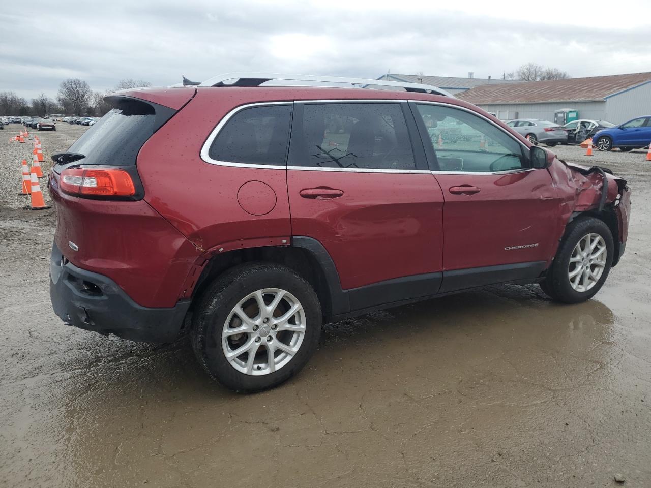 2014 Jeep Grand Cherokee VIN 1C4PJLCBXEW172132 Copart auction photo, front end damage thumbnail 3