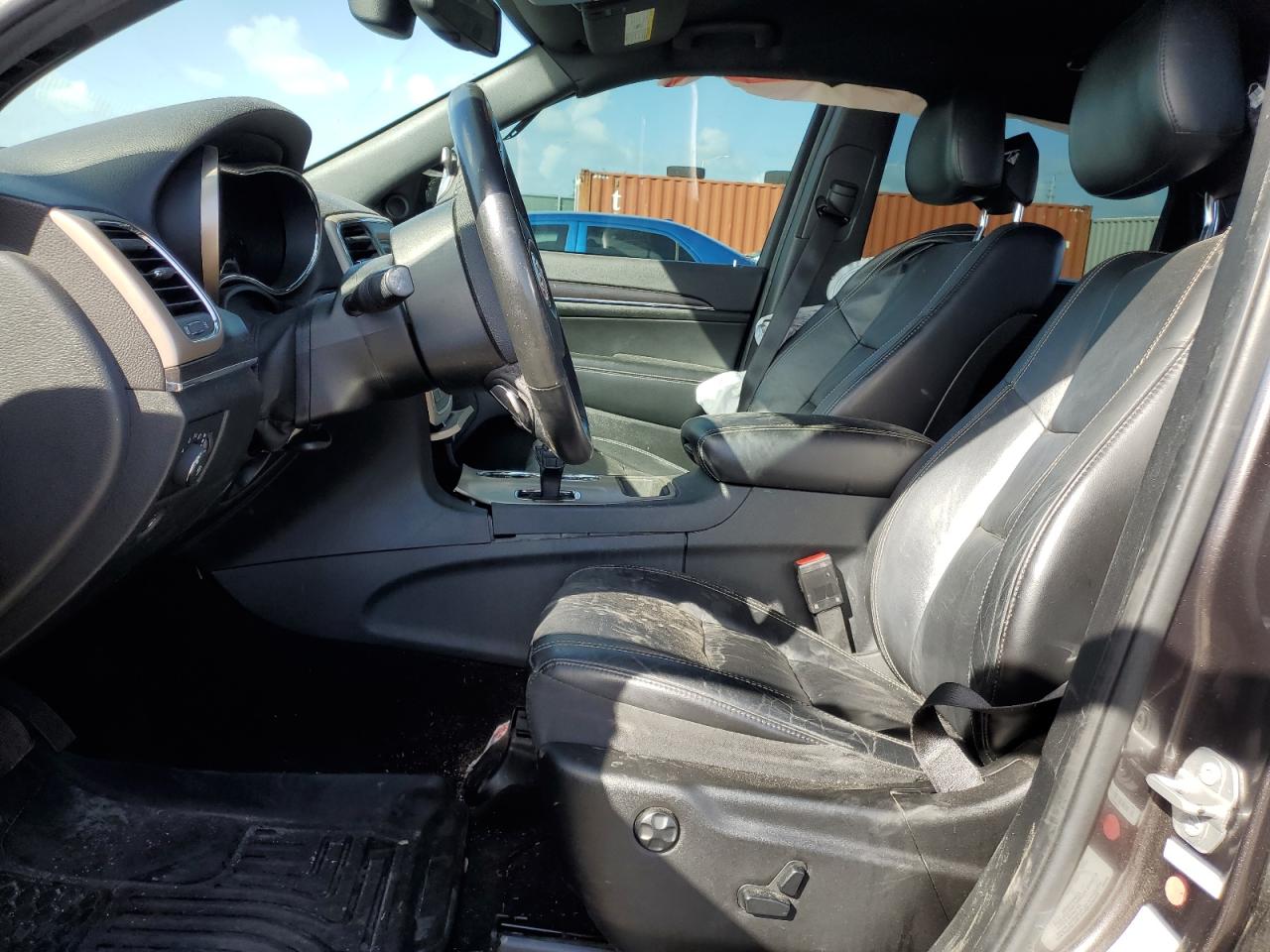 2015 Jeep Grand Cherokee VIN 1C4RJEBG0FC615182 Copart auction photo, all over damage thumbnail 7