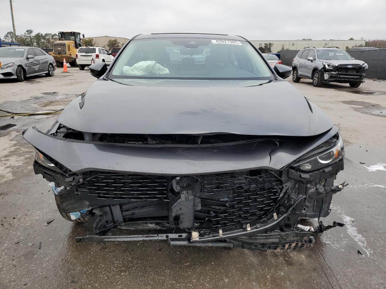 2023 Mazda 3 VIN 3MZBPACM7PM376417 Copart auction photo, front end damage thumbnail 5