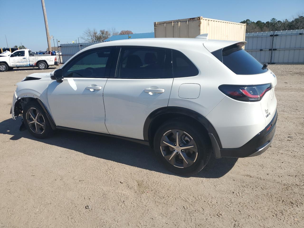 2024 Honda HR-V VIN 3CZRZ1H75RM730351 Copart auction photo, front end / side damage thumbnail 2
