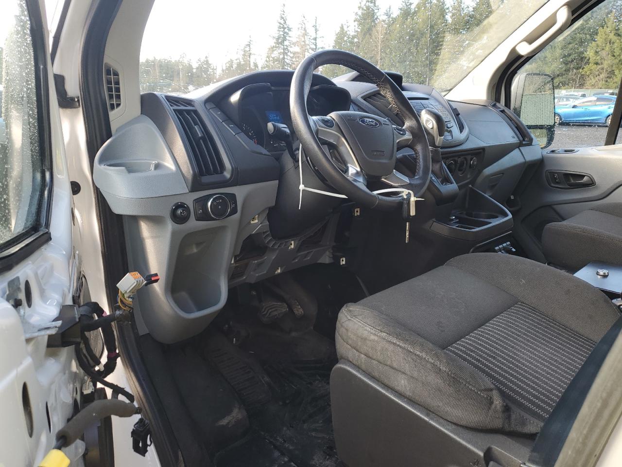 2015 Ford Transit VIN 1FTNR1ZM3FKA45826 Copart auction photo, all over damage thumbnail 8