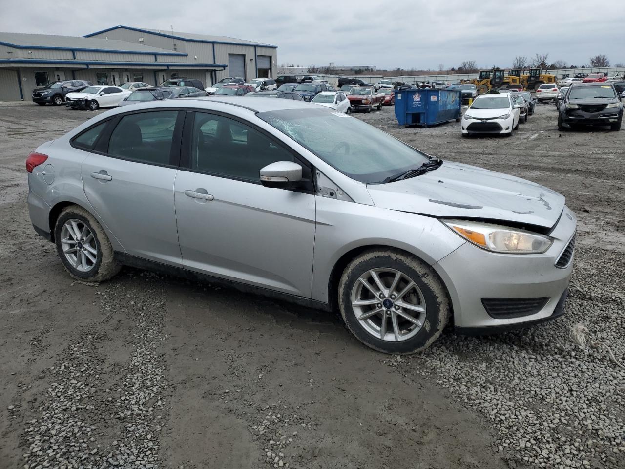 2017 Ford Focus VIN 1FADP3F20HL224604 Copart auction photo, front end damage thumbnail 4