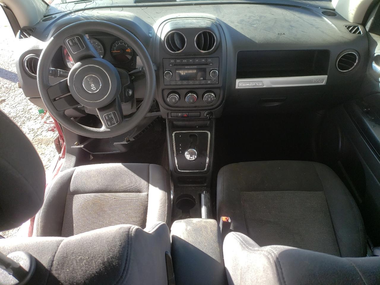 2015 Jeep Compass VIN 1C4NJCBA1FD427506 Copart auction photo, side / front end damage thumbnail 8
