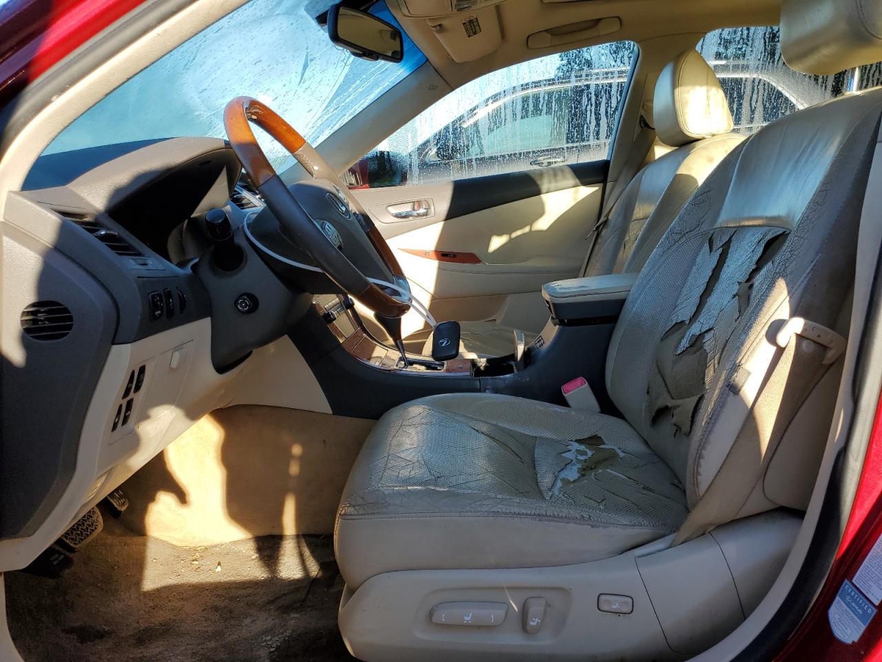 2010 Lexus ES VIN JTHBK1EG1A2391128 Copart auction photo, vandalism / minor dent/scratches damage thumbnail 7