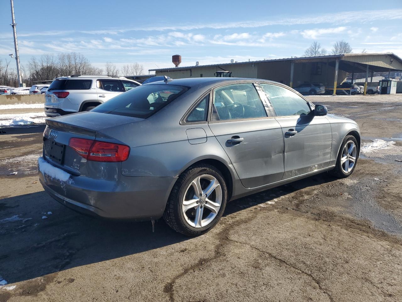 2013 Audi A4 VIN WAUBFAFL1DN046909 Copart auction photo, front end / side damage thumbnail 3