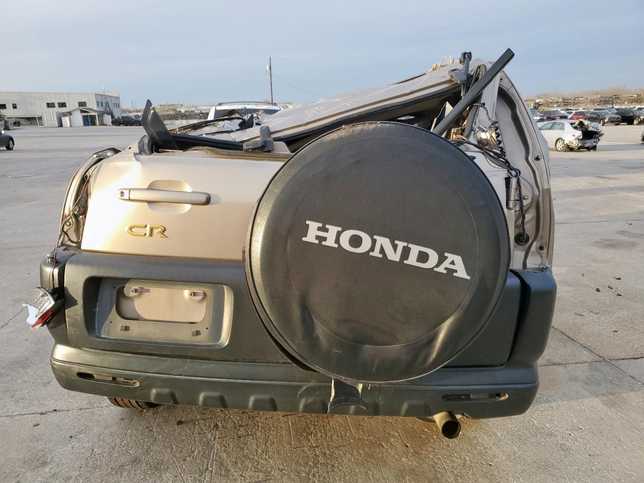 2006 Honda CR-V VIN JHLRD685X6C005392 Copart auction photo, rollover damage thumbnail 6