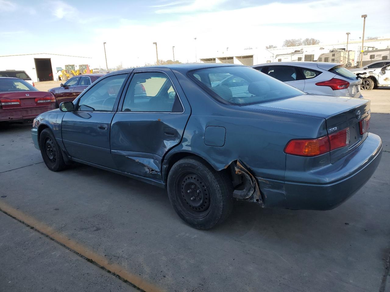 2001 Toyota Camry VIN 4T1BG22KX1U862310 Copart auction photo, side damage thumbnail 2