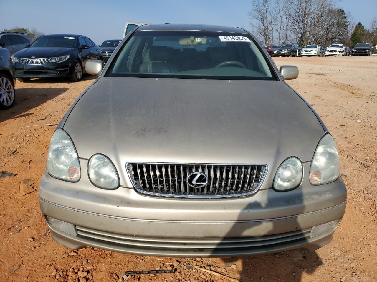 2001 Lexus GS 300 VIN JT8BD69S810141175 Copart auction photo, rear end / side damage thumbnail 5
