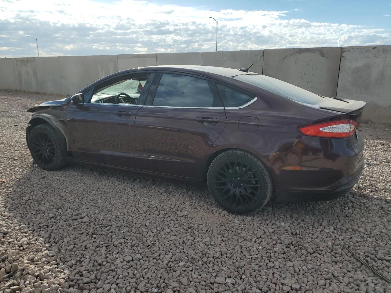 2013 Ford Fusion VIN 3FA6P0HR5DR165241 Copart auction photo, front end damage thumbnail 2
