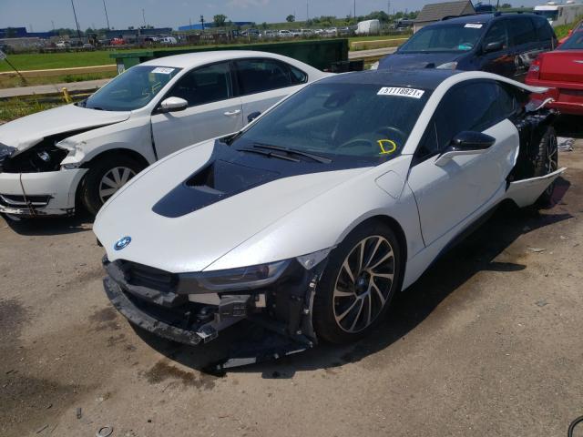 2016 BMW i8 VIN WBY2Z2C53GV675600 Copart auction photo, rear end / front end damage thumbnail 2