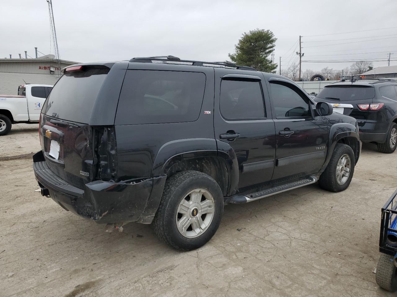 2012 Chevrolet Tahoe VIN 1GNSKBE02CR319334 Copart auction photo, rear end / front end damage thumbnail 3