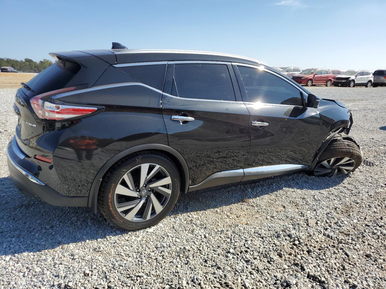 2017 Nissan Murano VIN 5N1AZ2MG4HN141130 Copart auction photo, front end / undercarriage damage thumbnail 3