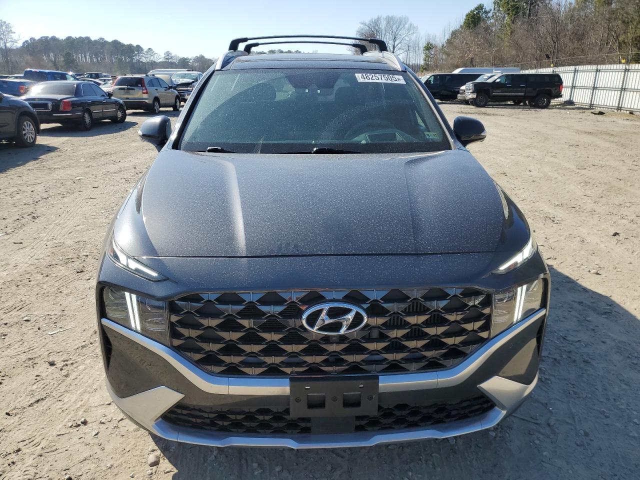 2022 Hyundai Santa Fe VIN 5NMS54AL4NH389713 Copart auction photo, side damage thumbnail 5