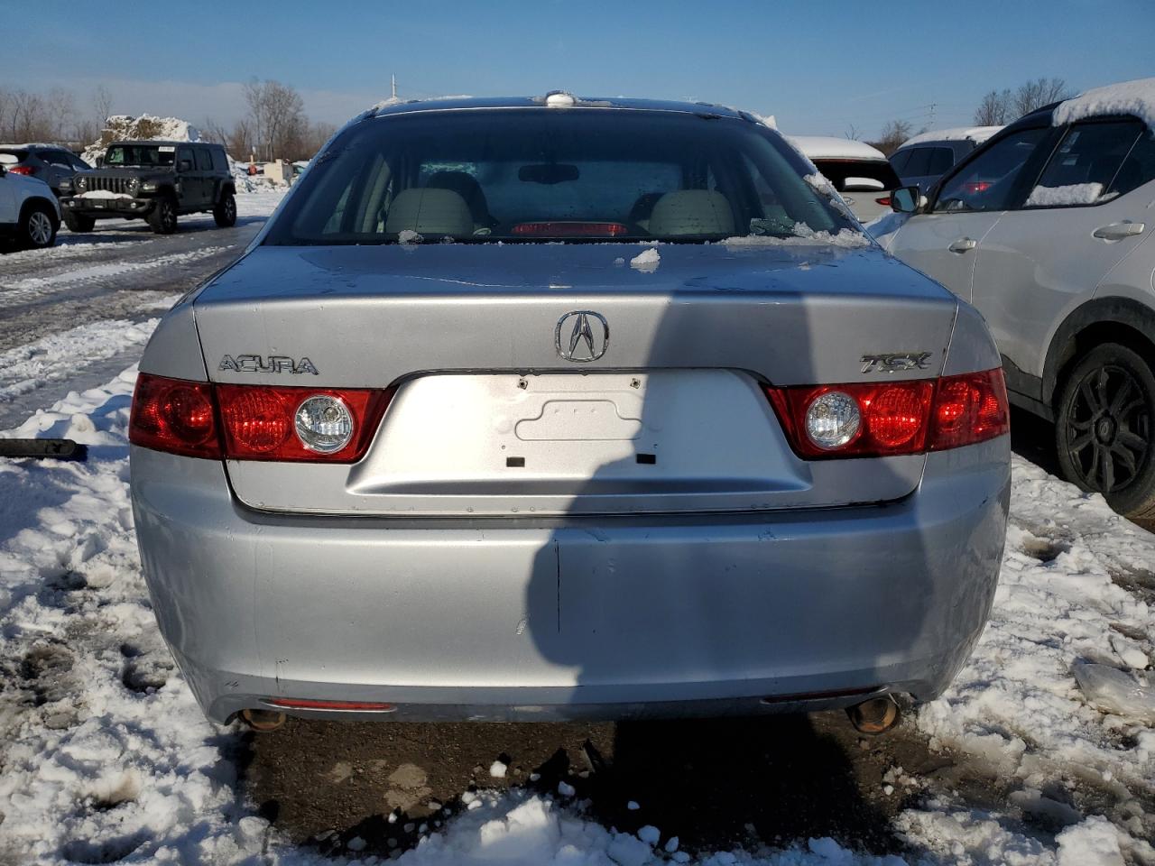 2005 Acura TSX VIN JH4CL96825C031423 Copart auction photo, all over damage thumbnail 6