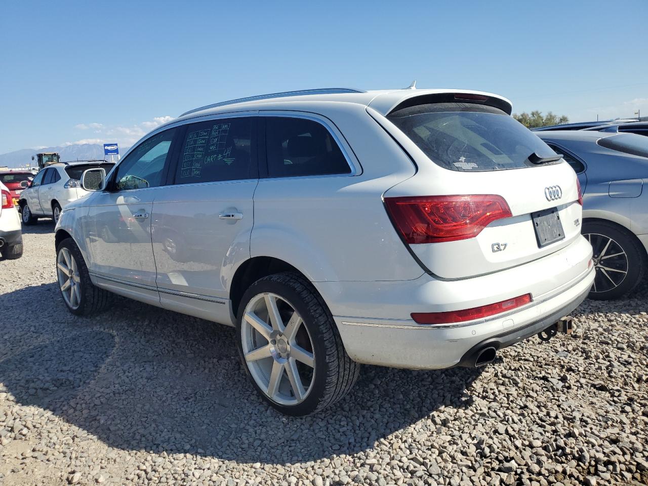 2014 Audi Q7 VIN WA1LGAFE9ED000851 Copart auction photo, front end damage thumbnail 2