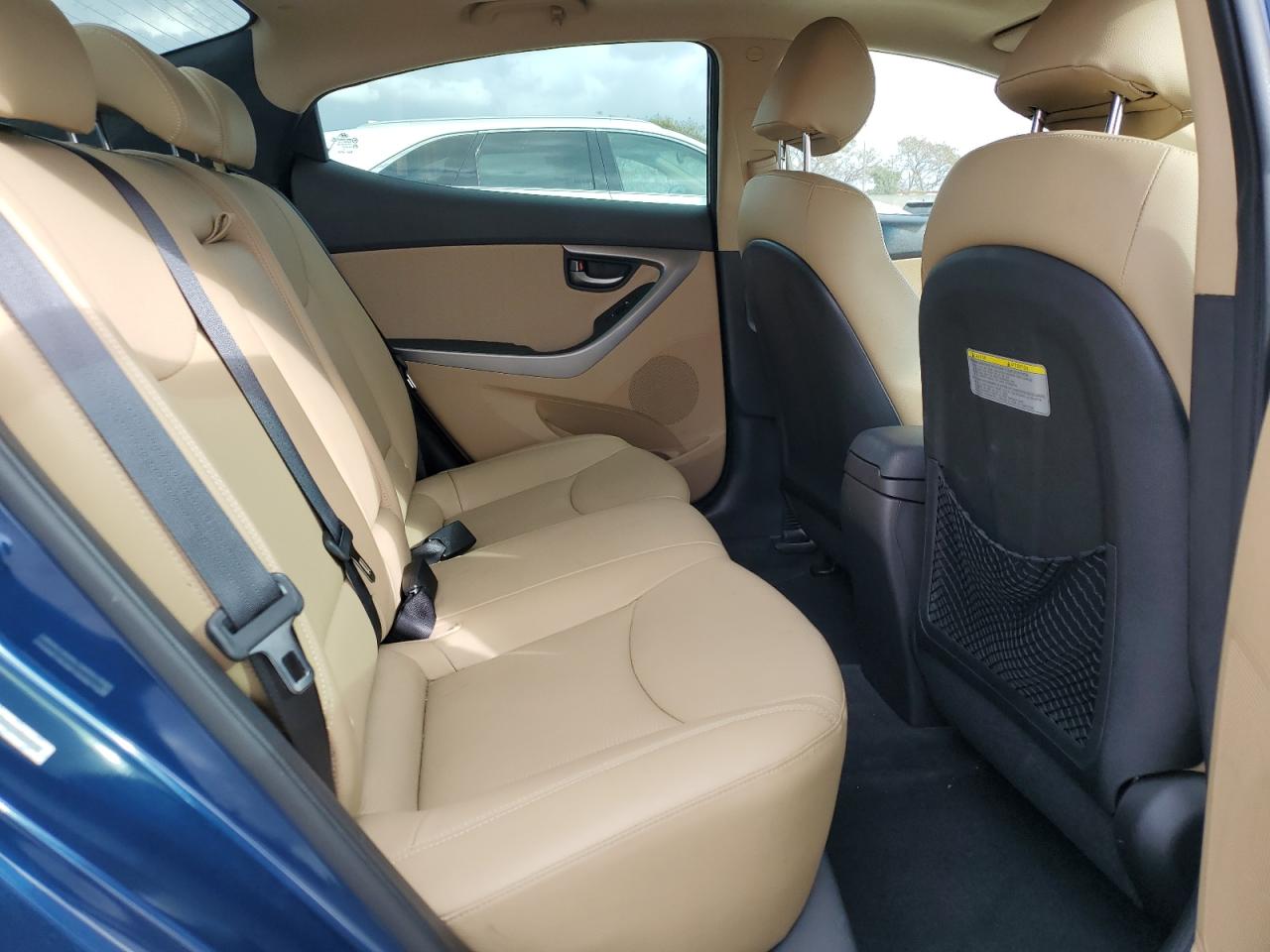 2013 Hyundai Elantra VIN KMHDH4AE8DU965615 Copart auction photo, rear end / minor dent/scratches damage thumbnail 10