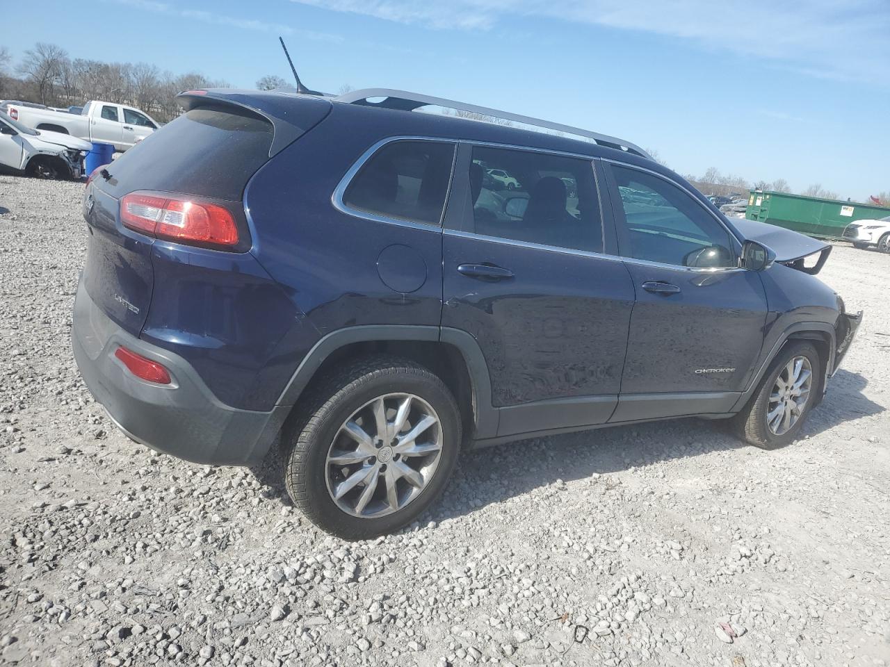 2014 Jeep Grand Cherokee VIN 1C4PJLDSXEW222283 Copart auction photo, front end damage thumbnail 3