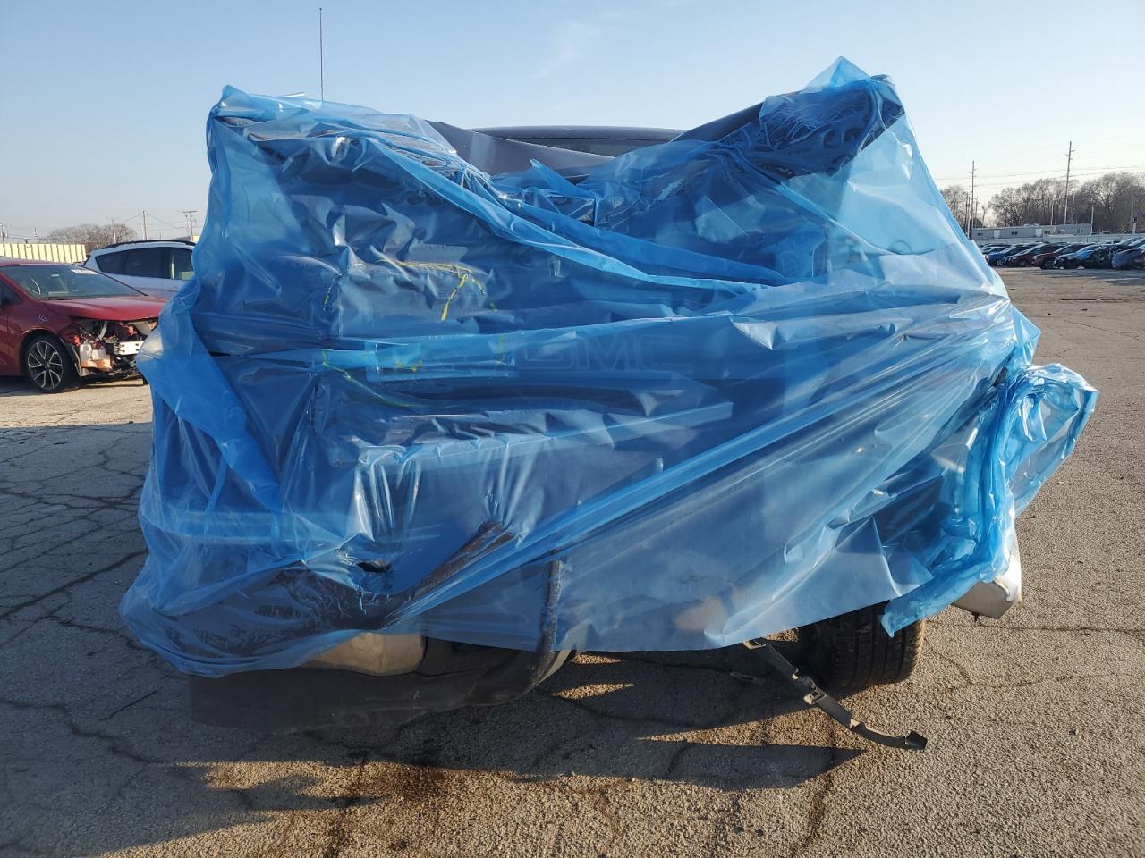 2014 GMC Sierra VIN 3GTU2TEH6EG222895 Copart auction photo, front end / side damage thumbnail 5