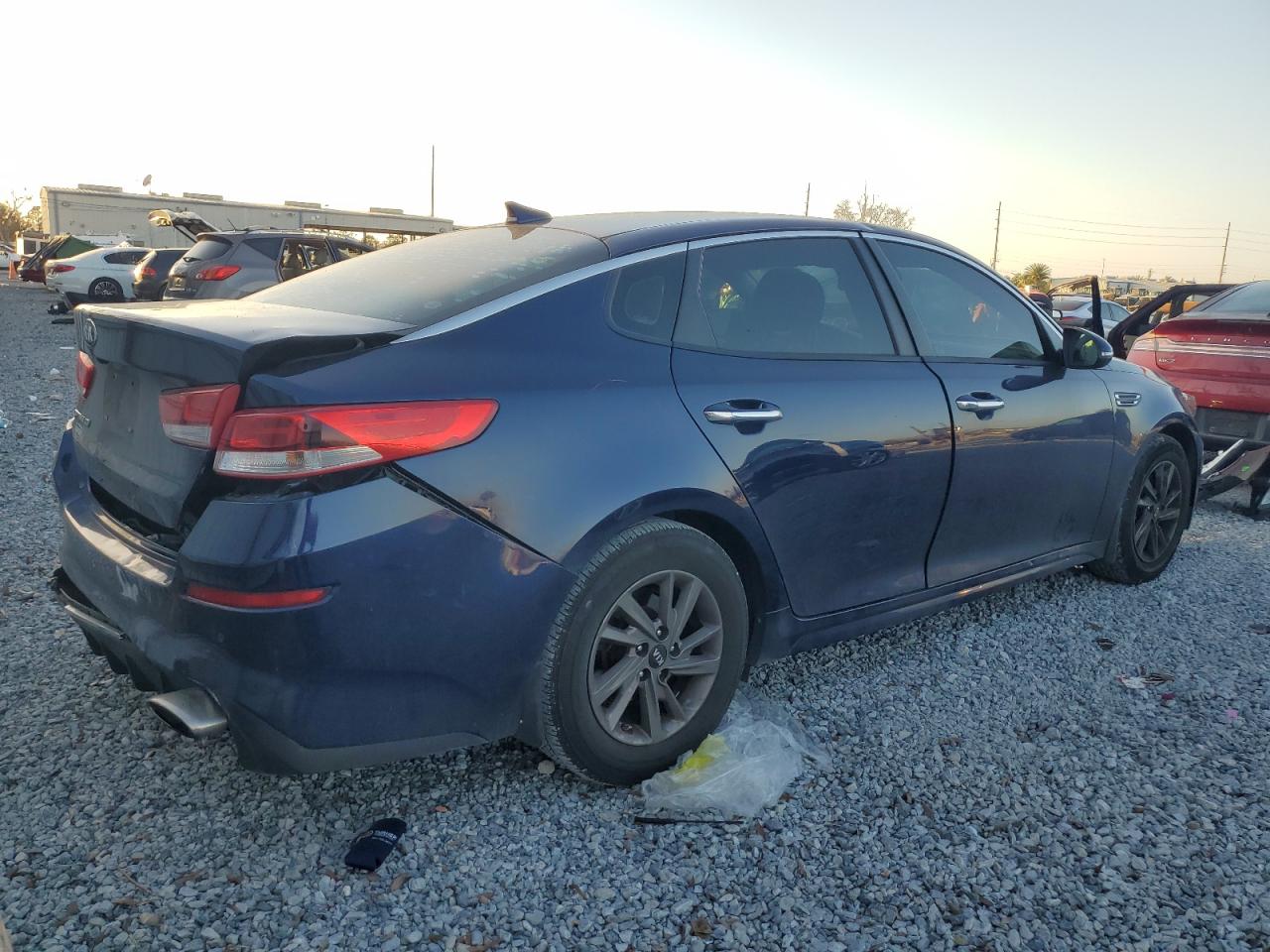 2020 KIA Optima VIN 5XXGT4L34LG415859 Copart auction photo, rear end damage thumbnail 3