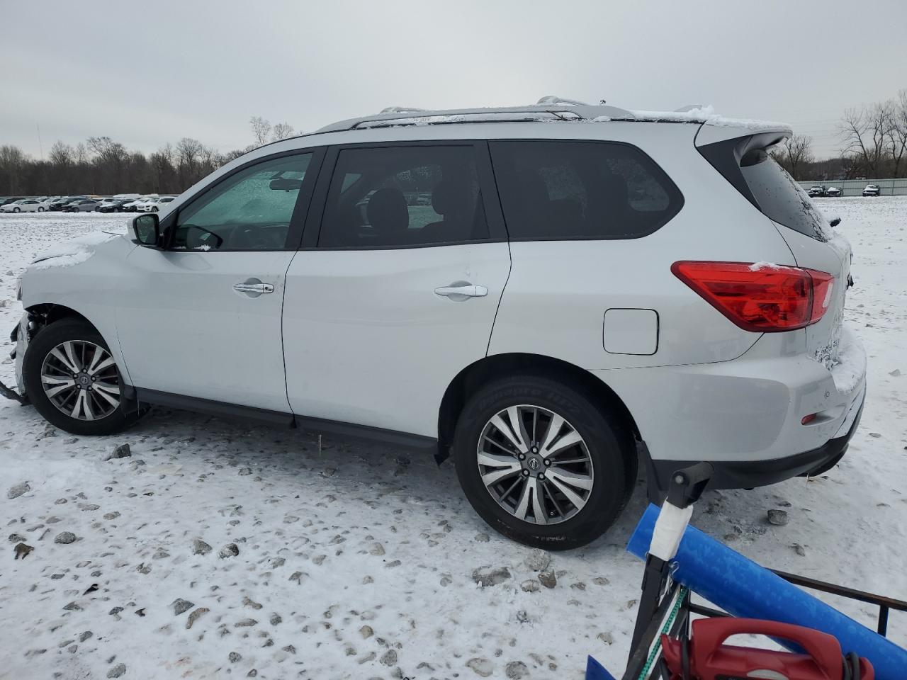 2020 Nissan Pathfinder VIN 5N1DR2AM1LC608564 Copart auction photo, front end / undercarriage damage thumbnail 2