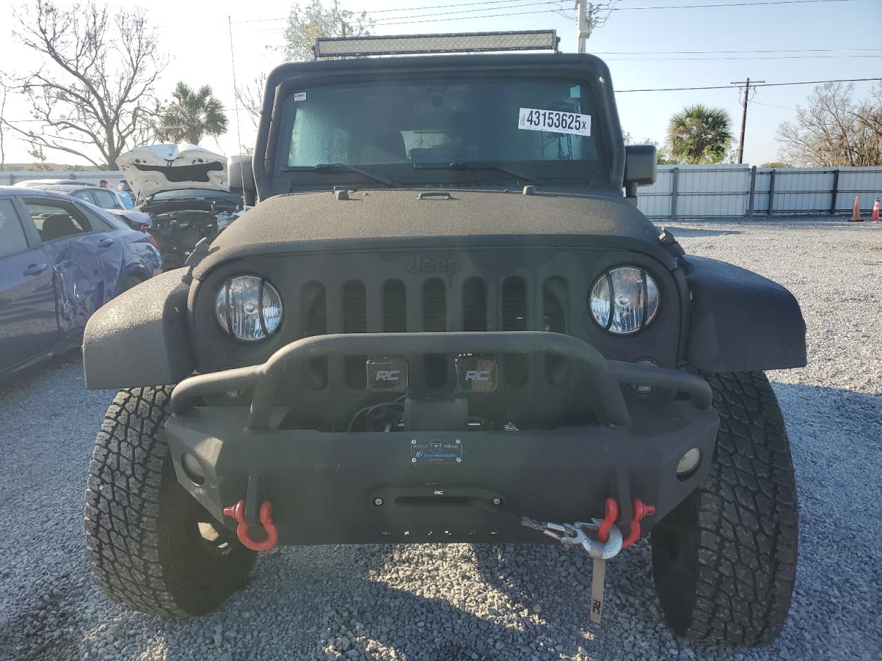 2015 Jeep Wrangler VIN 1C4BJWDG8FL721478 Copart auction photo, front end damage thumbnail 5