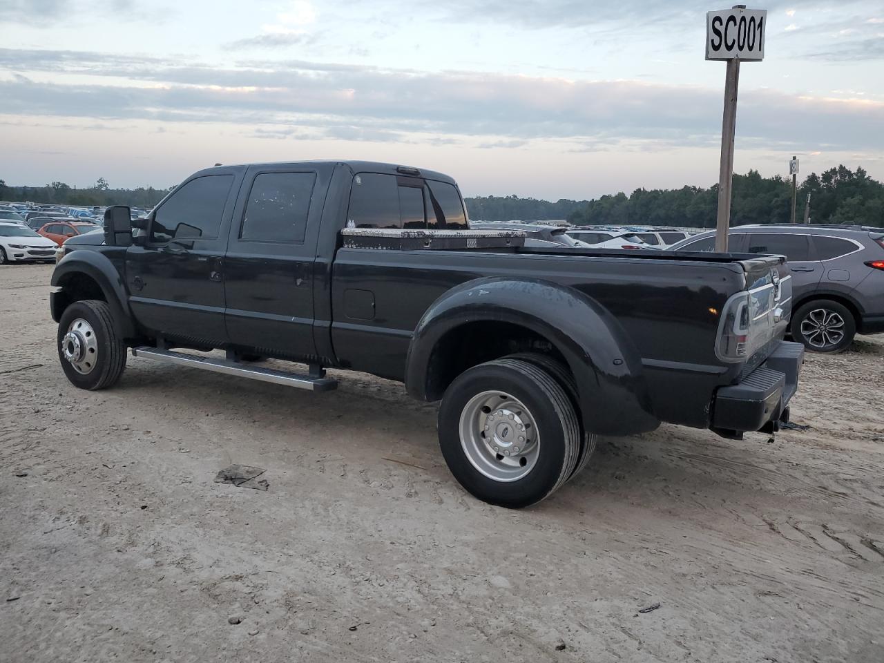 2011 Ford F350 VIN 1FT8W3DT4BEB02981 Copart auction photo, replaced vin / minor dent/scratches damage thumbnail 2