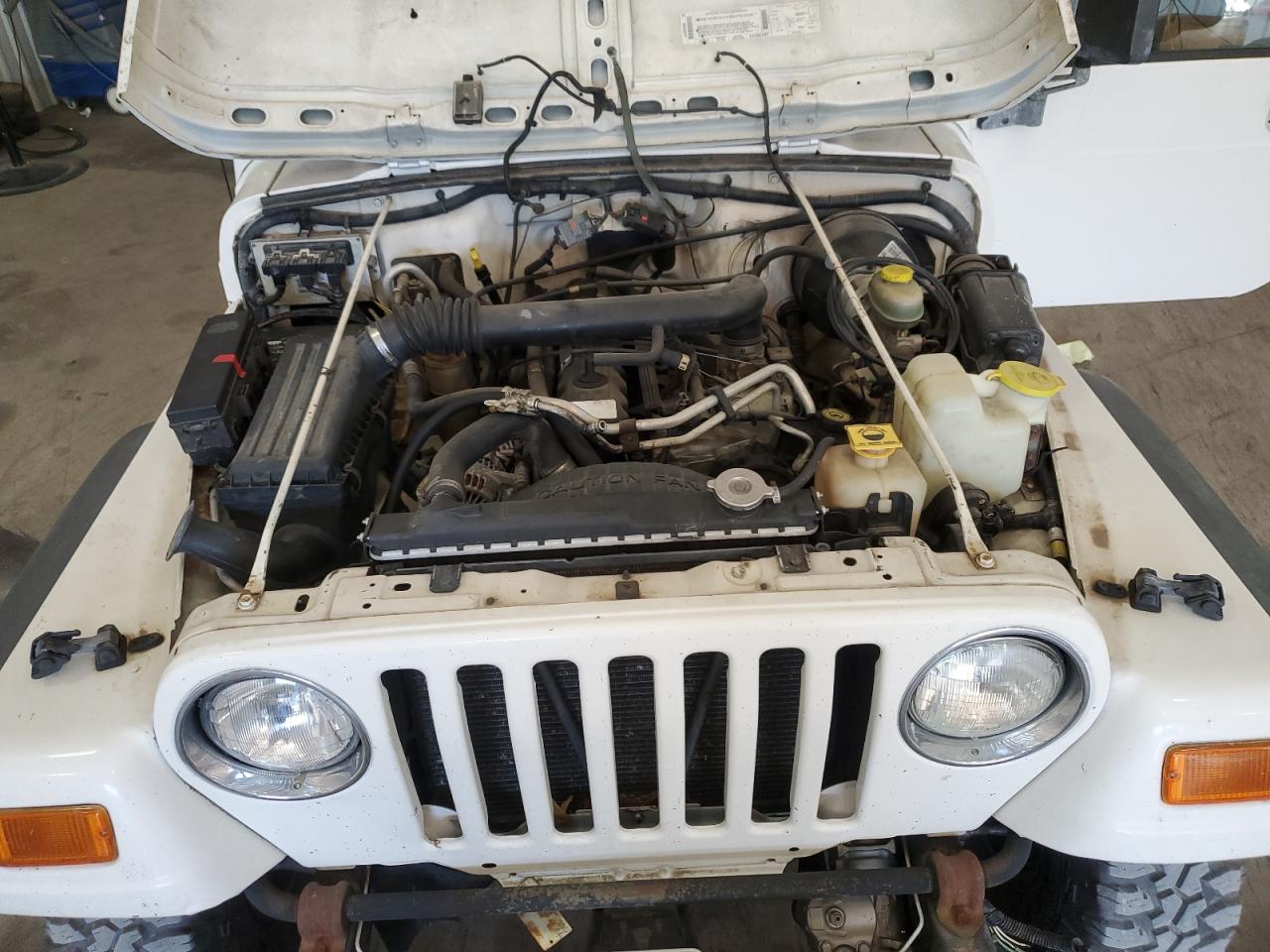 2000 Jeep Wrangler VIN 1J4FA49S7YP760491 Copart auction photo, mechanical / minor dent/scratches damage thumbnail 12