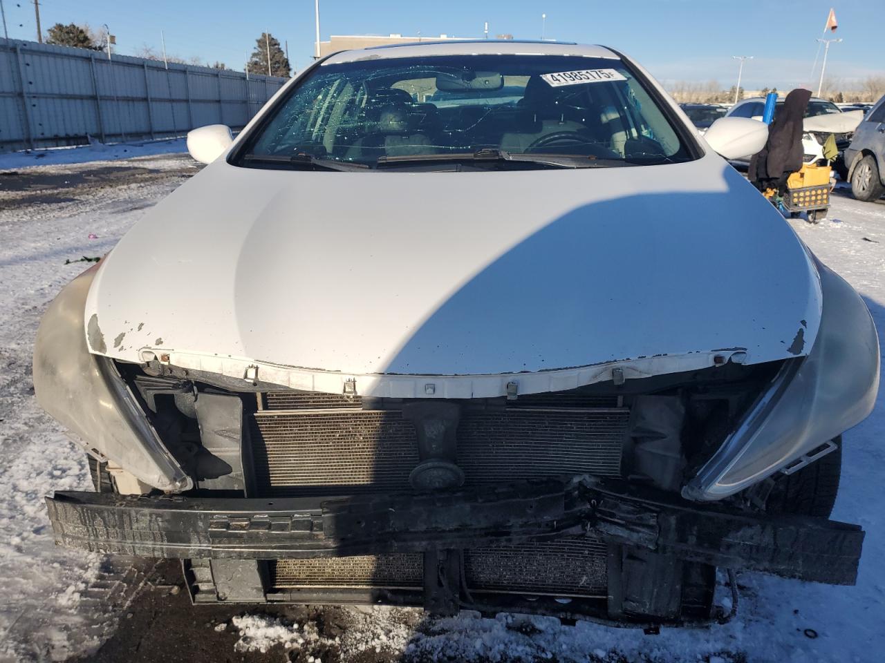2011 Hyundai Sonata VIN 5NPEC4AC2BH037375 Copart auction photo, rear end / front end damage thumbnail 5