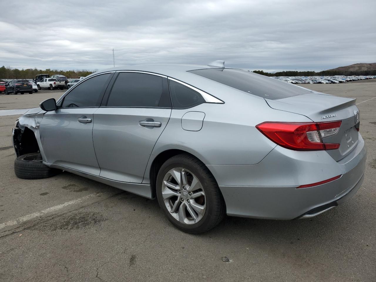 2019 Honda Accord VIN 1HGCV1F18KA045237 Copart auction photo, front end / side damage thumbnail 2