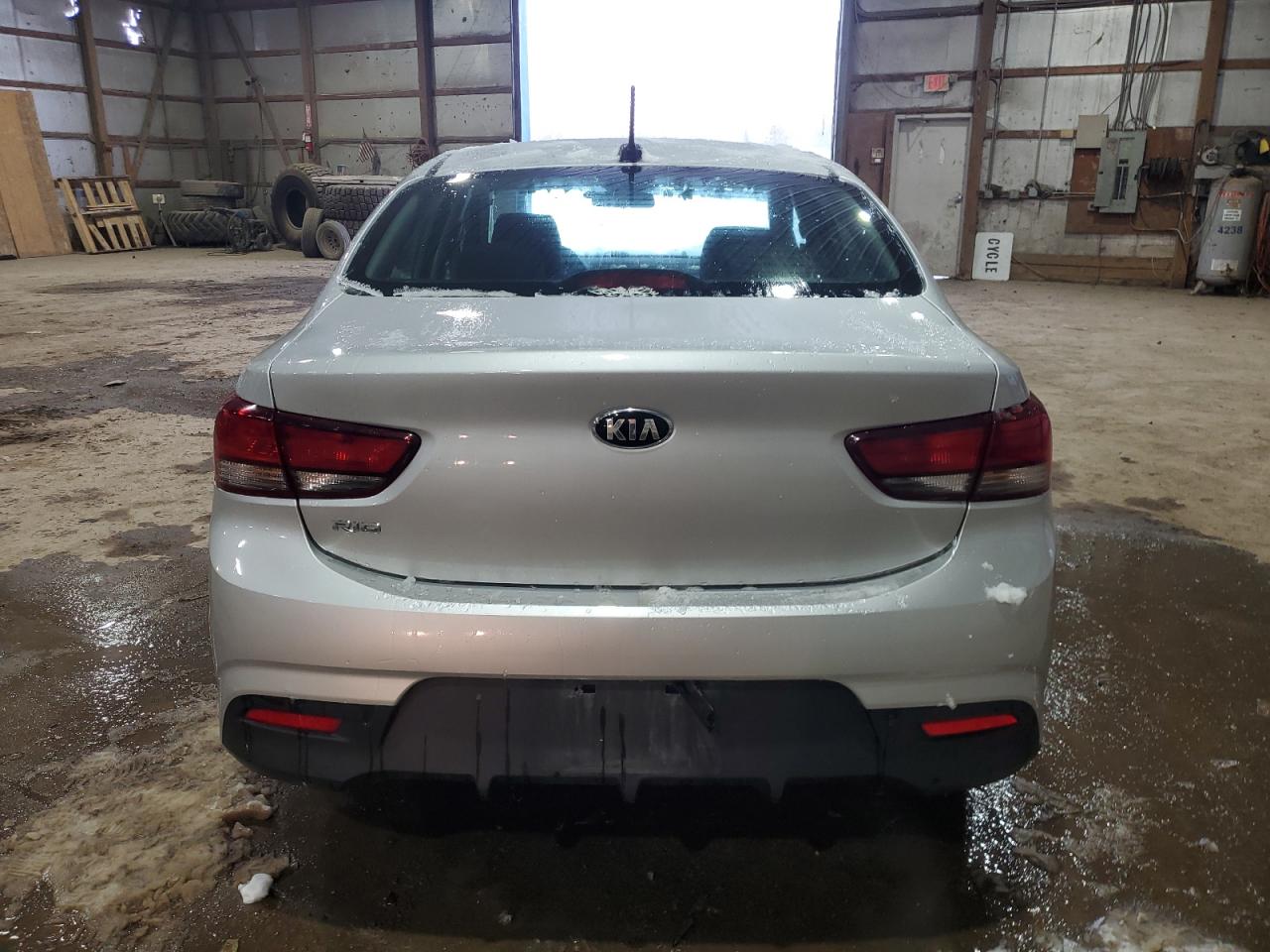 2018 KIA Rio VIN 3KPA24ABXJE079837 Copart auction photo, front end damage thumbnail 6