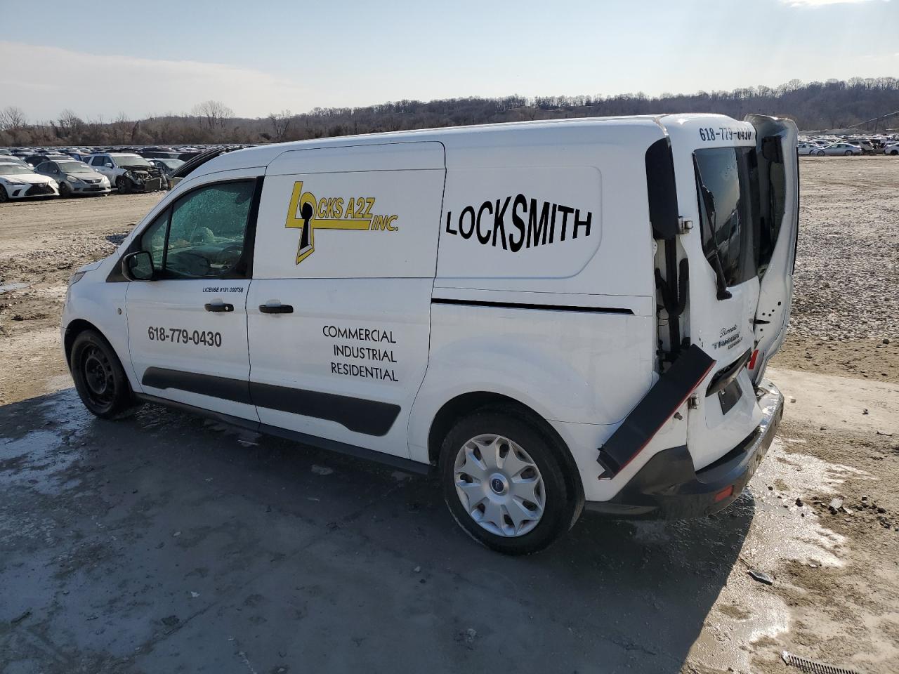 2016 Ford Transit VIN NM0LS7F77G1275029 Copart auction photo, rear end damage thumbnail 2