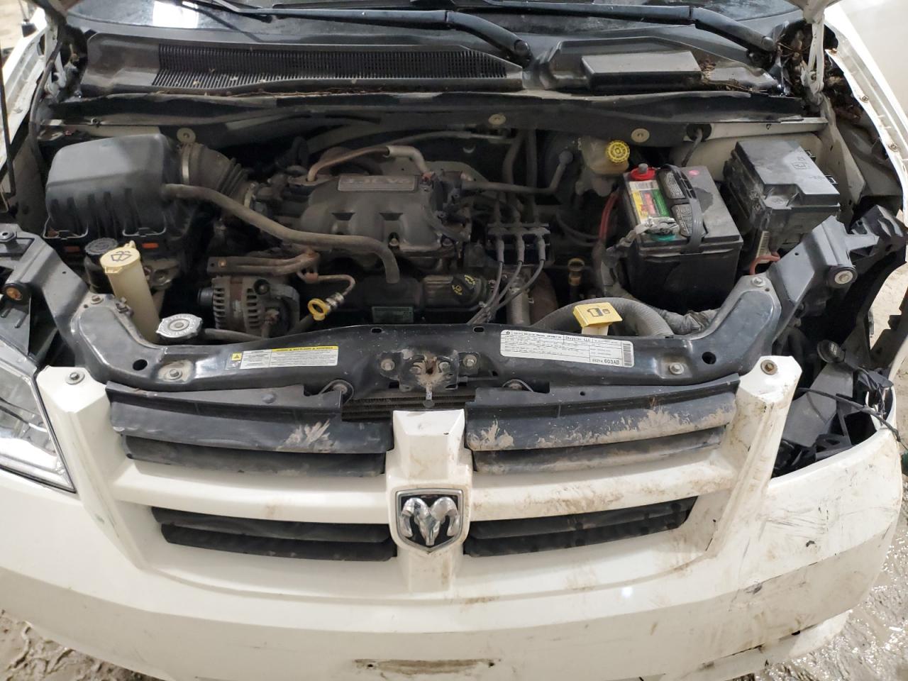 2009 Dodge Caravan VIN 1D8HN44E29B504442 Copart auction photo, rear end / front end damage thumbnail 13