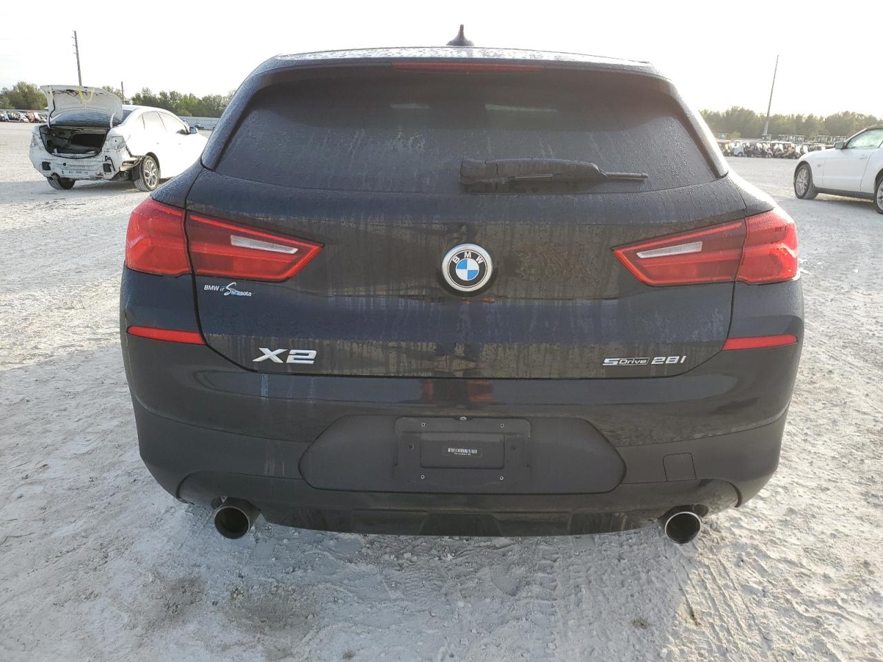 2018 BMW X2 VIN WBXYJ3C3XJEJ91652 Copart auction photo, rear end damage thumbnail 6