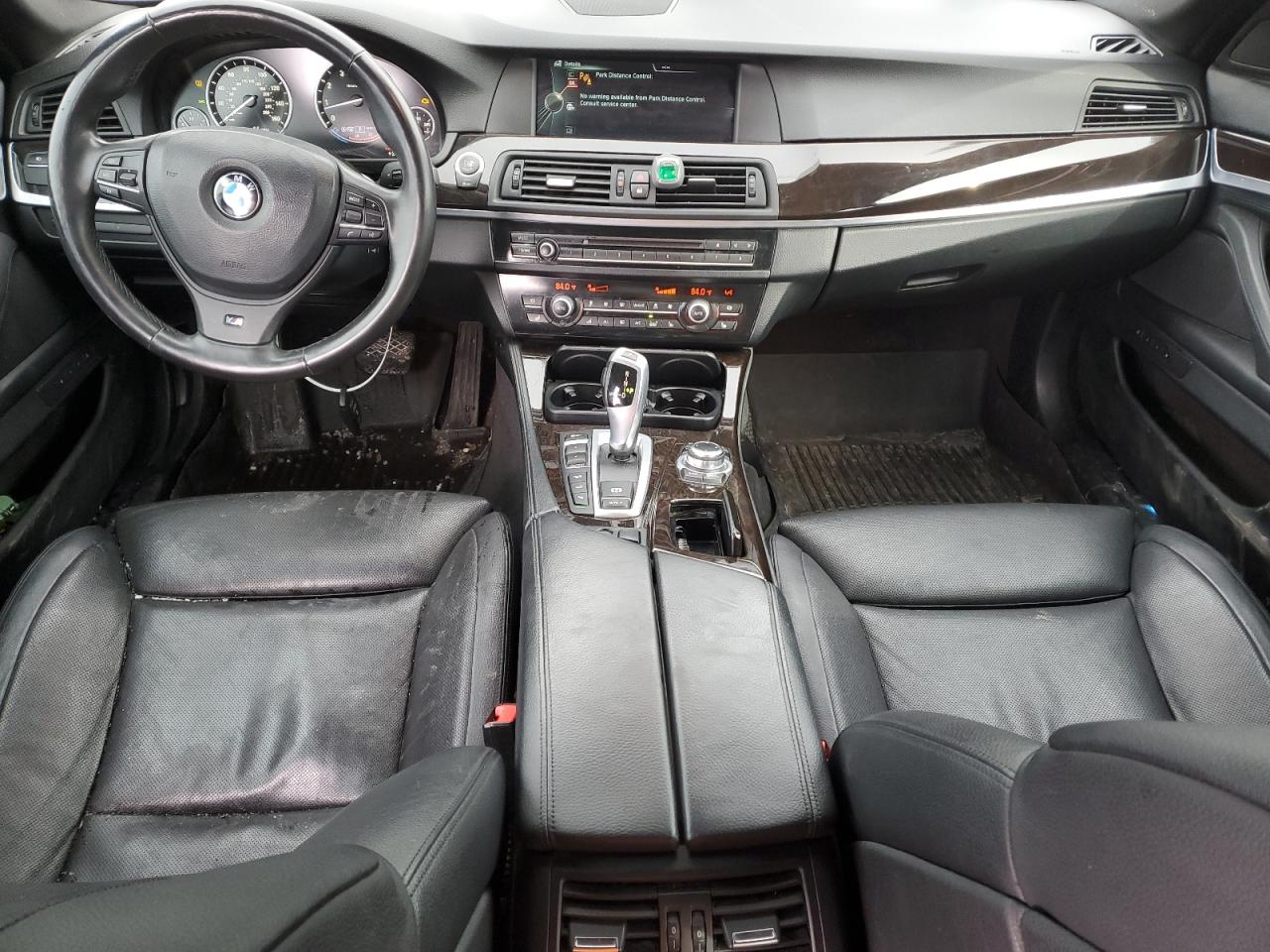2013 BMW 5er VIN WBAFU7C51DDU72444 Copart auction photo, rear end damage thumbnail 8