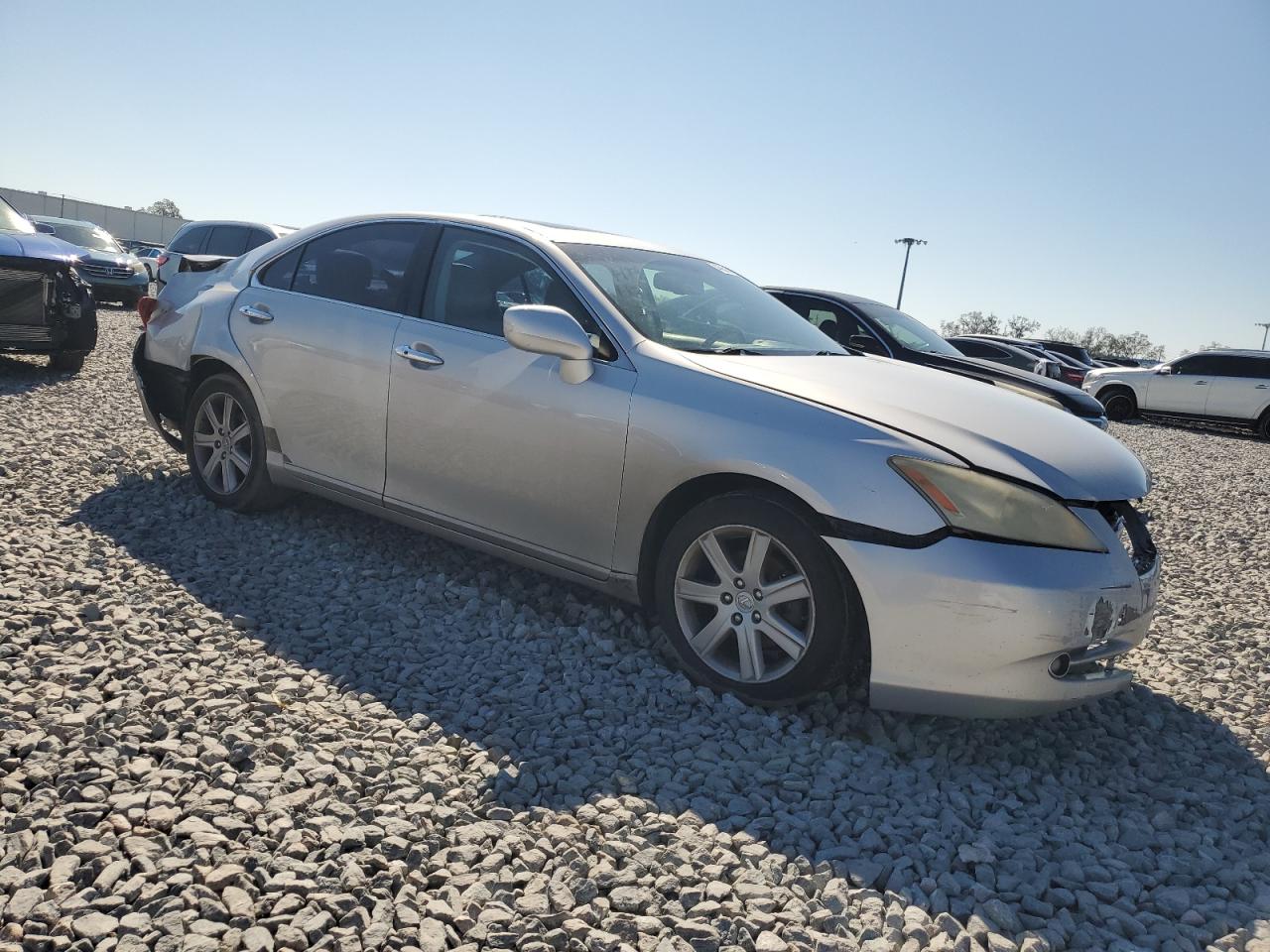 2007 Lexus ES VIN JTHBJ46G672071802 Copart auction photo, front end / rear end damage thumbnail 4