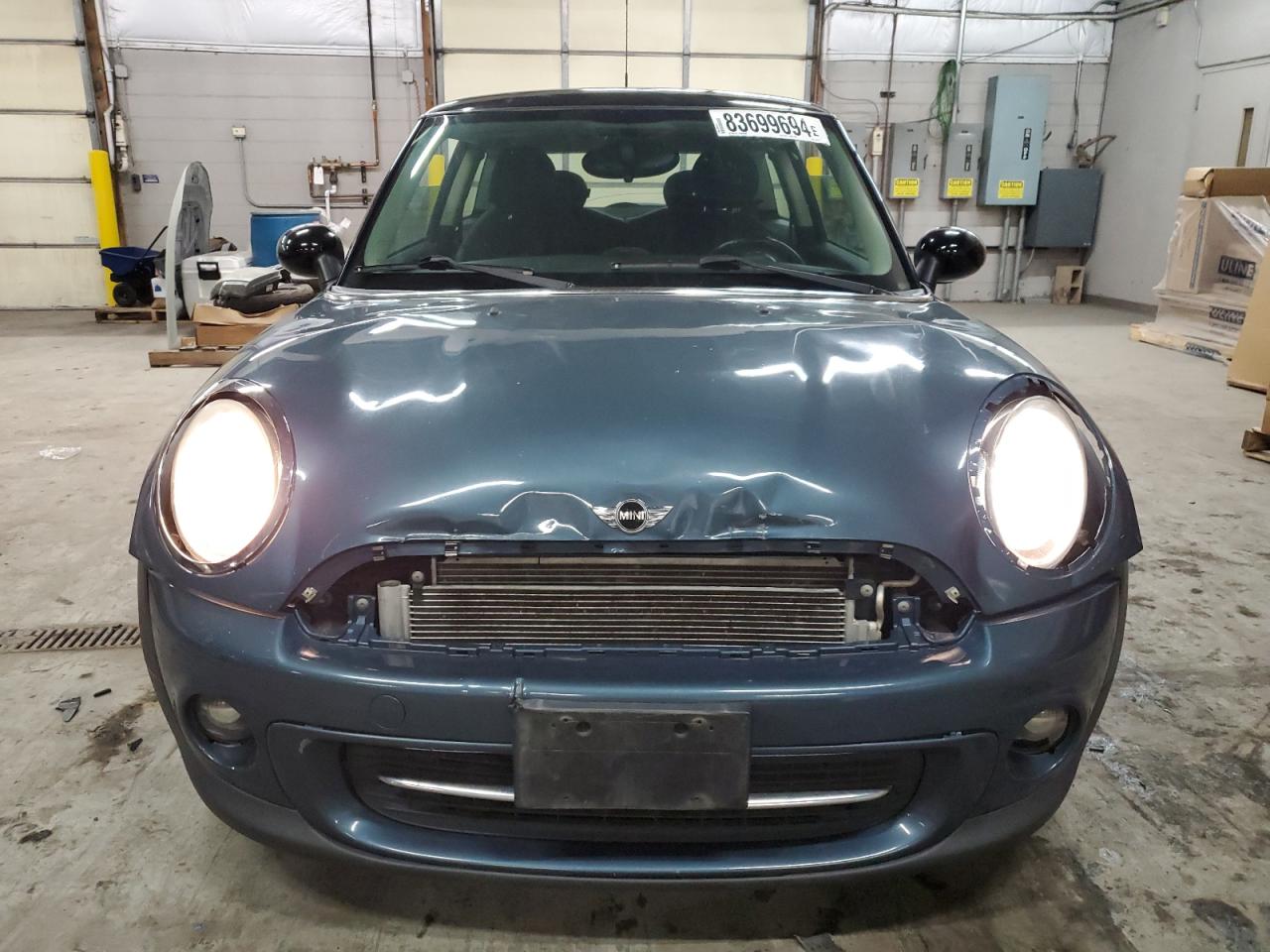 2011 MINI Cooper VIN WMWSU3C50BT251718 Copart auction photo, front end damage thumbnail 5