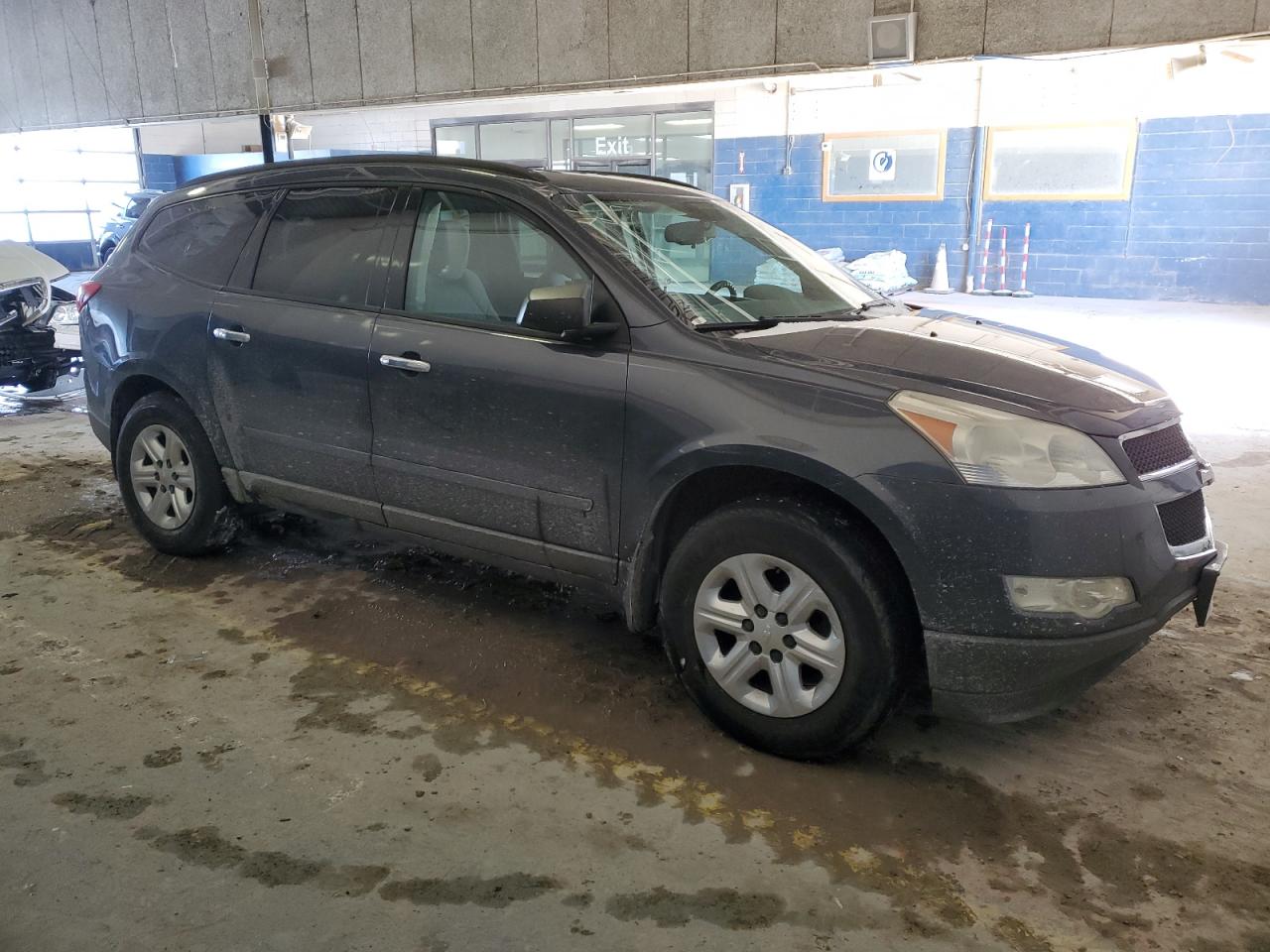 2012 Chevrolet Traverse VIN 1GNKRFED1CJ322942 Copart auction photo, rear end / side damage thumbnail 4