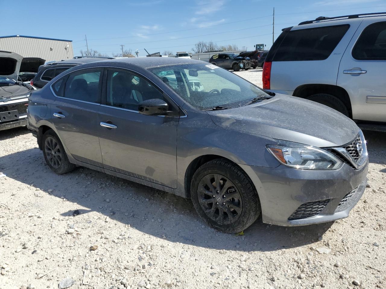 2018 Nissan Sentra VIN 3N1AB7AP6JY239727 Copart auction photo, rear end / front end damage thumbnail 4