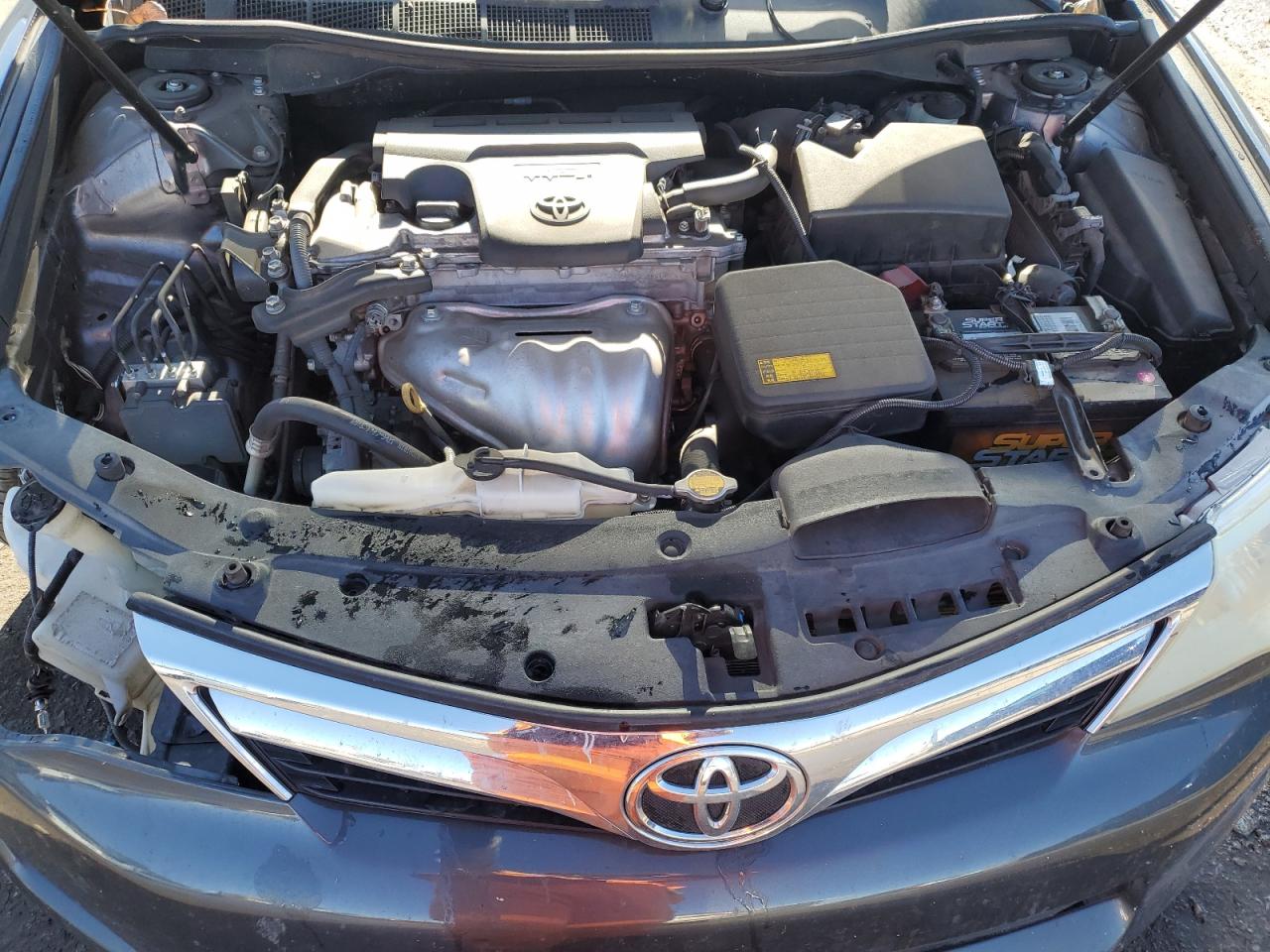 2014 Toyota Camry VIN 4T4BF1FK4ER373243 Copart auction photo, front end / side damage thumbnail 11