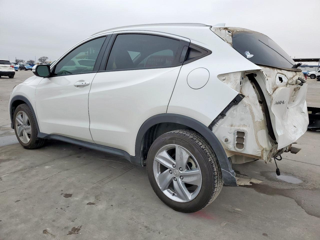 2019 Honda HR-V VIN 3CZRU5H59KM729651 Copart auction photo, rear end / front end damage thumbnail 2