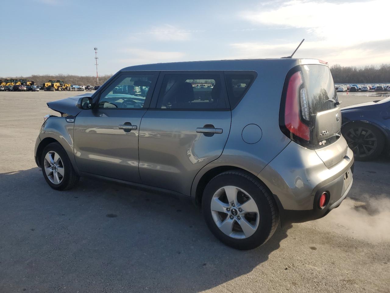 2019 KIA Soul VIN KNDJN2A22K7009293 Copart auction photo, front end / frame damage damage thumbnail 2