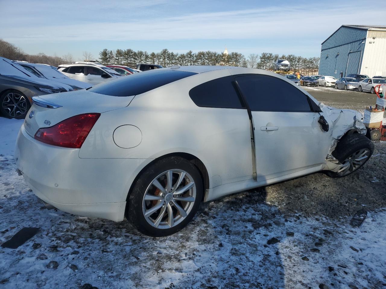2011 Infiniti G VIN JN1CV6EL1BM263553 Copart auction photo, all over damage thumbnail 3