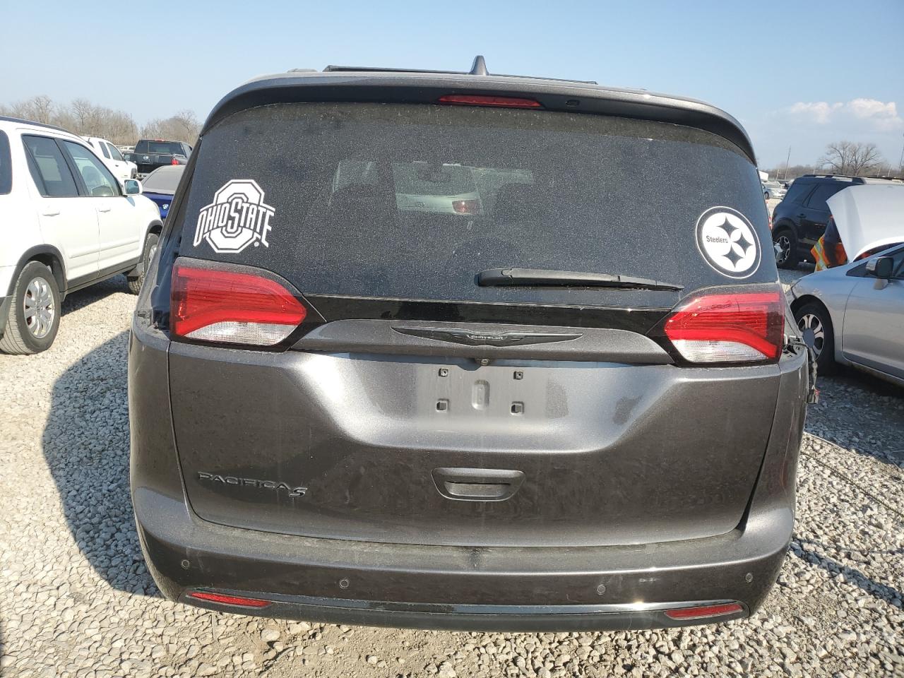 2018 Chrysler Pacifica VIN 2C4RC1BGXJR189133 Copart auction photo, rear end damage thumbnail 6