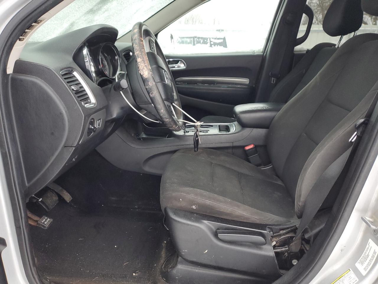 2011 Dodge Durango VIN 1D4RE2GG1BC618908 Copart auction photo, front end / side damage thumbnail 7