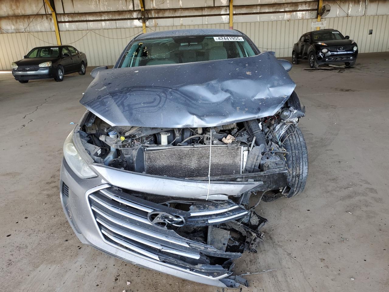 2018 Hyundai Elantra VIN 5NPD74LF8JH282722 Copart auction photo, front end damage thumbnail 5