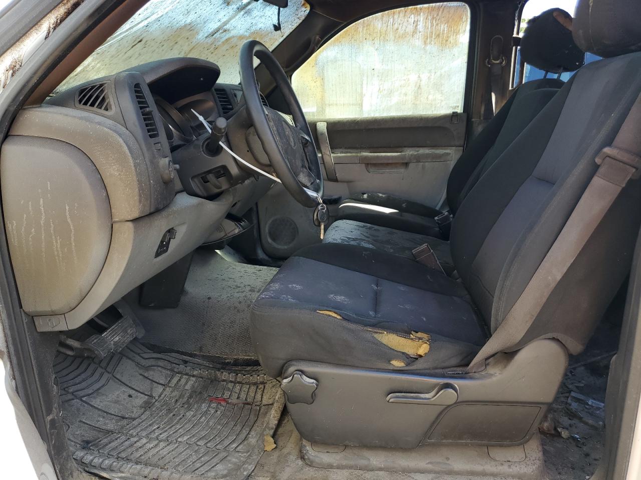 2013 Chevrolet Silverado VIN 1GB4CZCG1DF180991 Copart auction photo, burn damage thumbnail 7