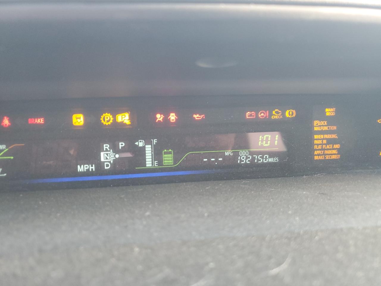 2012 Toyota Prius VIN JTDZN3EU3C3144439 Copart auction photo, front end / minor dent/scratches damage thumbnail 9