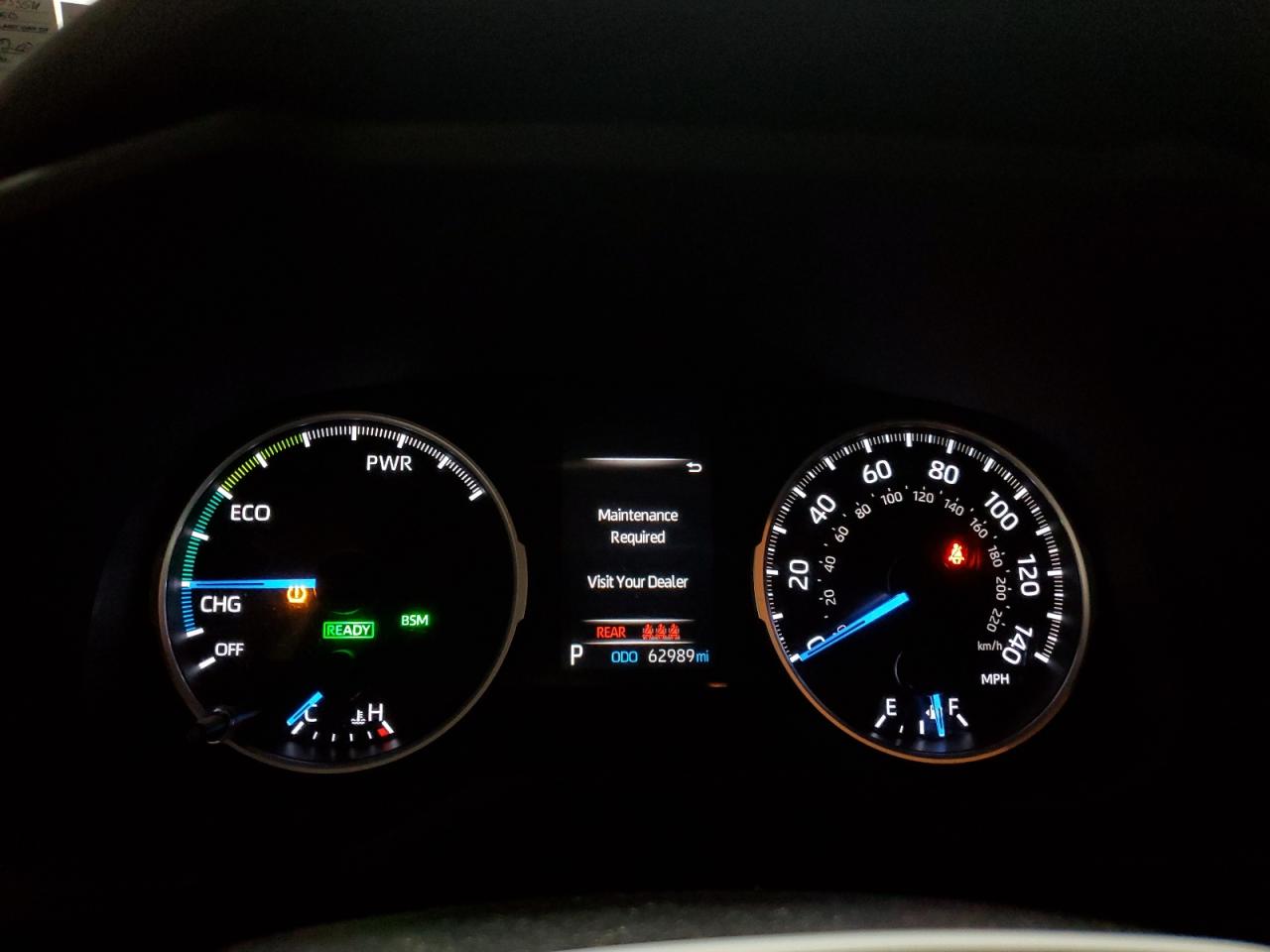 2019 Toyota RAV 4 VIN 2T3MWRFV4KW033511 Copart auction photo, front end / rear end damage thumbnail 9