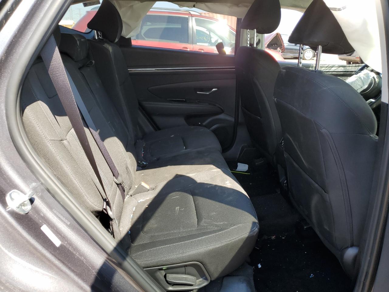 2022 Hyundai Tucson VIN KM8JFCAE1NU107343 Copart auction photo, all over / top/roof damage thumbnail 10