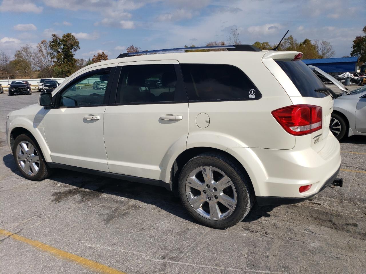 2012 Dodge Journey VIN 3C4PDCCG7CT211927 Copart auction photo, hail / minor dent/scratches damage thumbnail 2